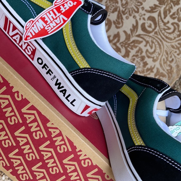 Vans Comfycush Old Skool Ftr Strd/Black/Trwht Men’ - Picture 15 of 16